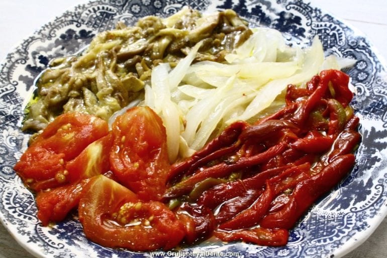 Escalivada de verduras al horno