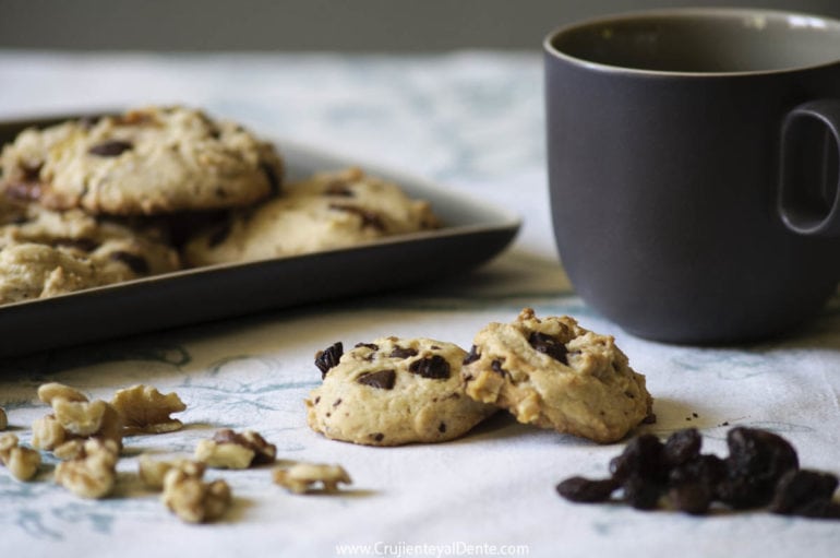 Cookies con pepitas de chocolate