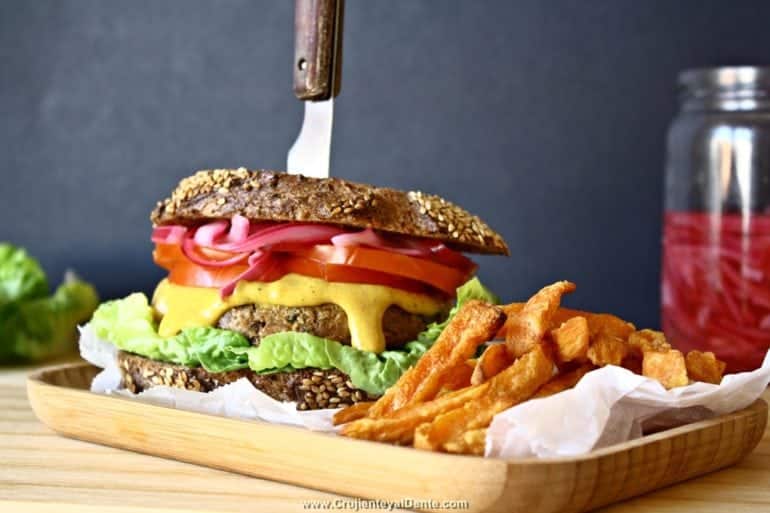 Hamburguesas de lentejas