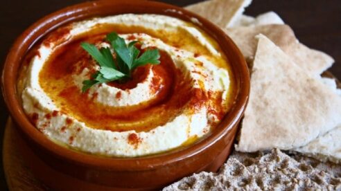 Hummus de garbanzos