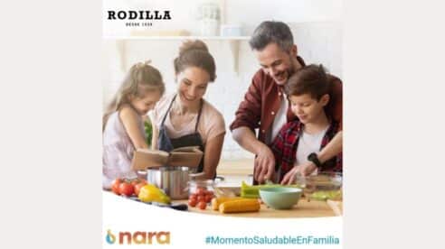 Rodilla y Nara colaboran para fomentar los hábitos de vida saludables