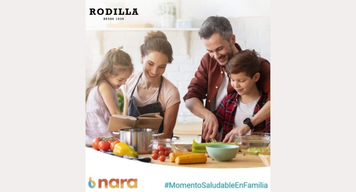 Rodilla y Nara colaboran para fomentar los hábitos de vida saludables