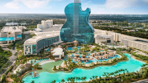 Hard Rock construirá en Las Vegas un hotel en forma de guitarra