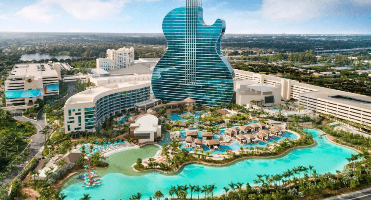 Hard Rock construirá en Las Vegas un hotel en forma de guitarra