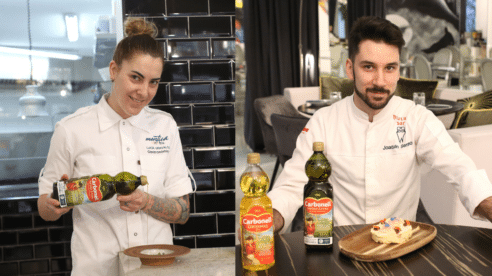 Lucía Grávalos y Joaquín Serrano, entre los chefs que Carbonell ha reunido para repartir mil menús de Nochebuena en Madrid