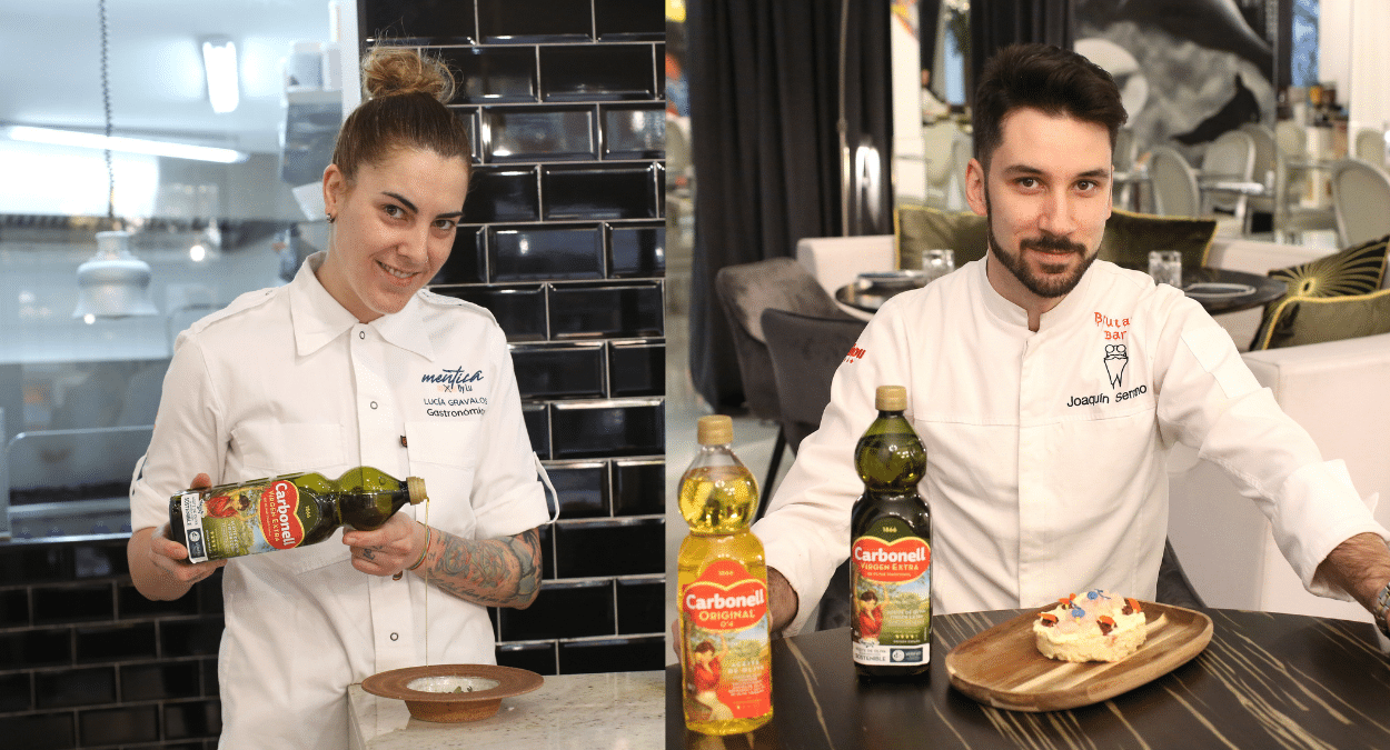 Lucía Grávalos y Joaquín Serrano, entre los chefs que Carbonell ha reunido para repartir mil menús de Nochebuena en Madrid