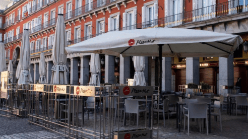 Pizza Hut abre nuevo local en la Plaza Mayor de Madrid