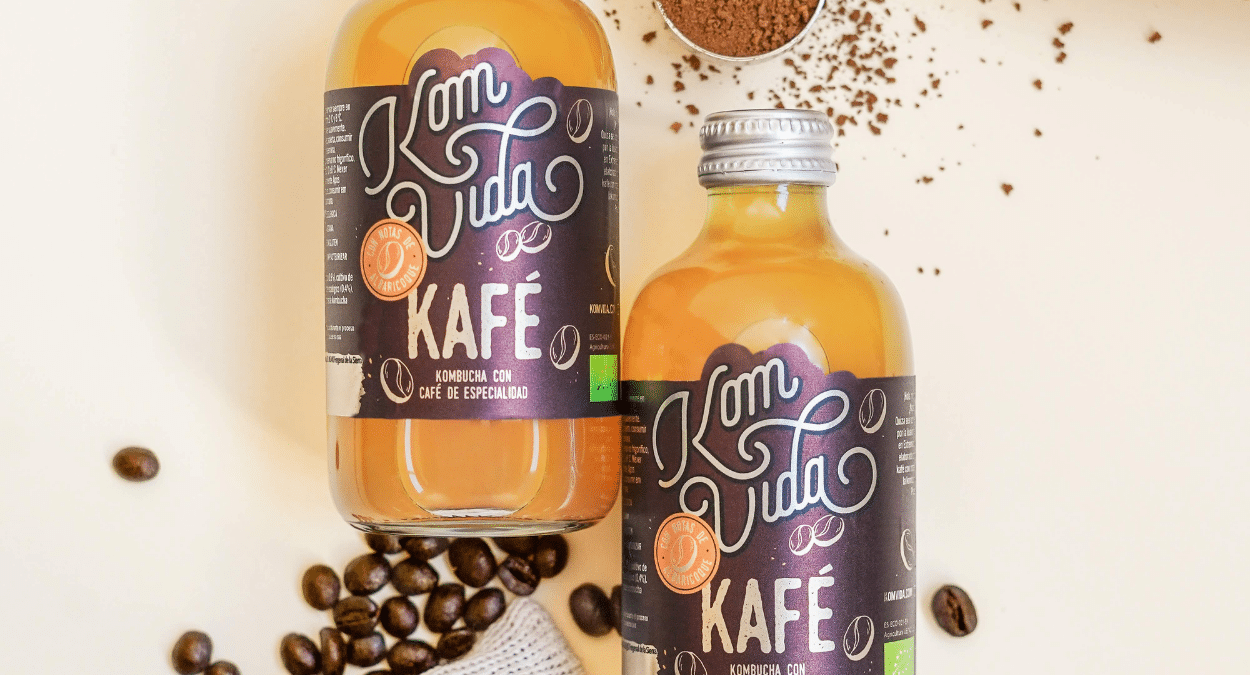 Komvida lanza Kafé, un nuevo sabor de kombucha