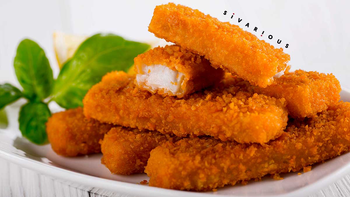 Palitos de pescado caseros