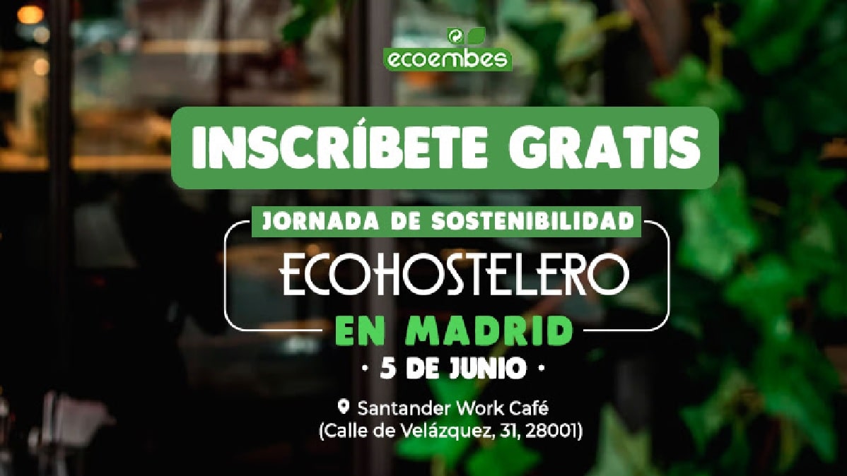 Ecohostelero llega a Madrid para fomentar una gestión más sostenible del restaurante