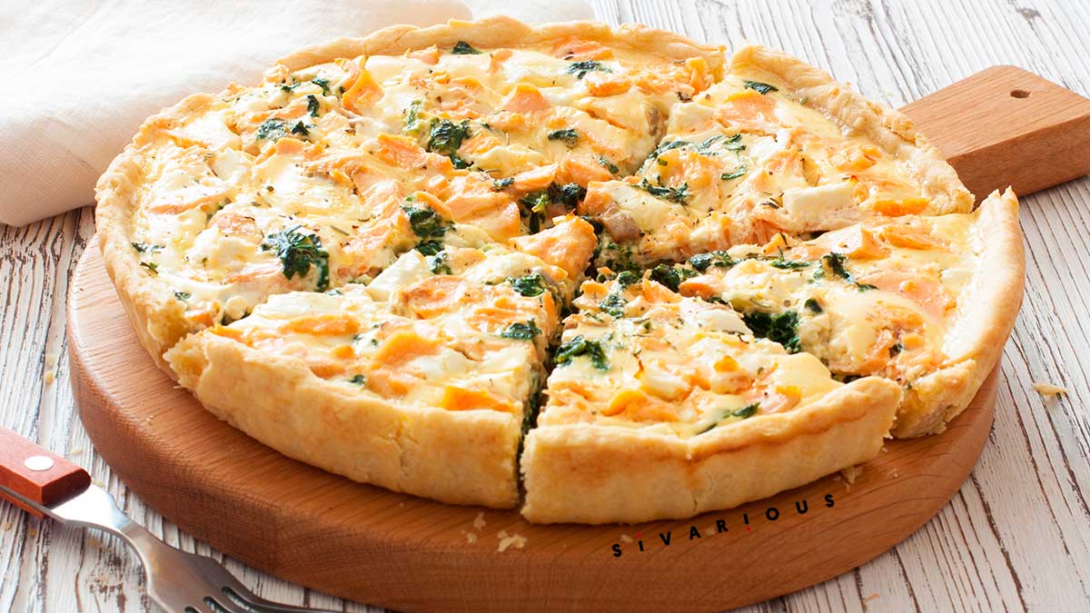 Quiche de salmón