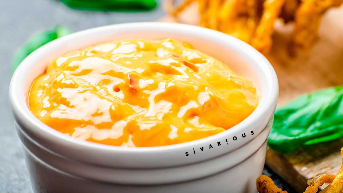 Salsa de queso para nachos
