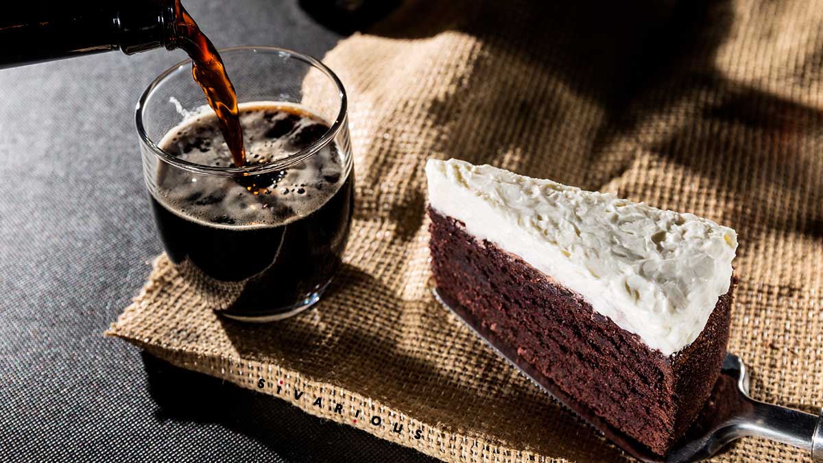 Tarta Guinness o tarta de cerveza negra