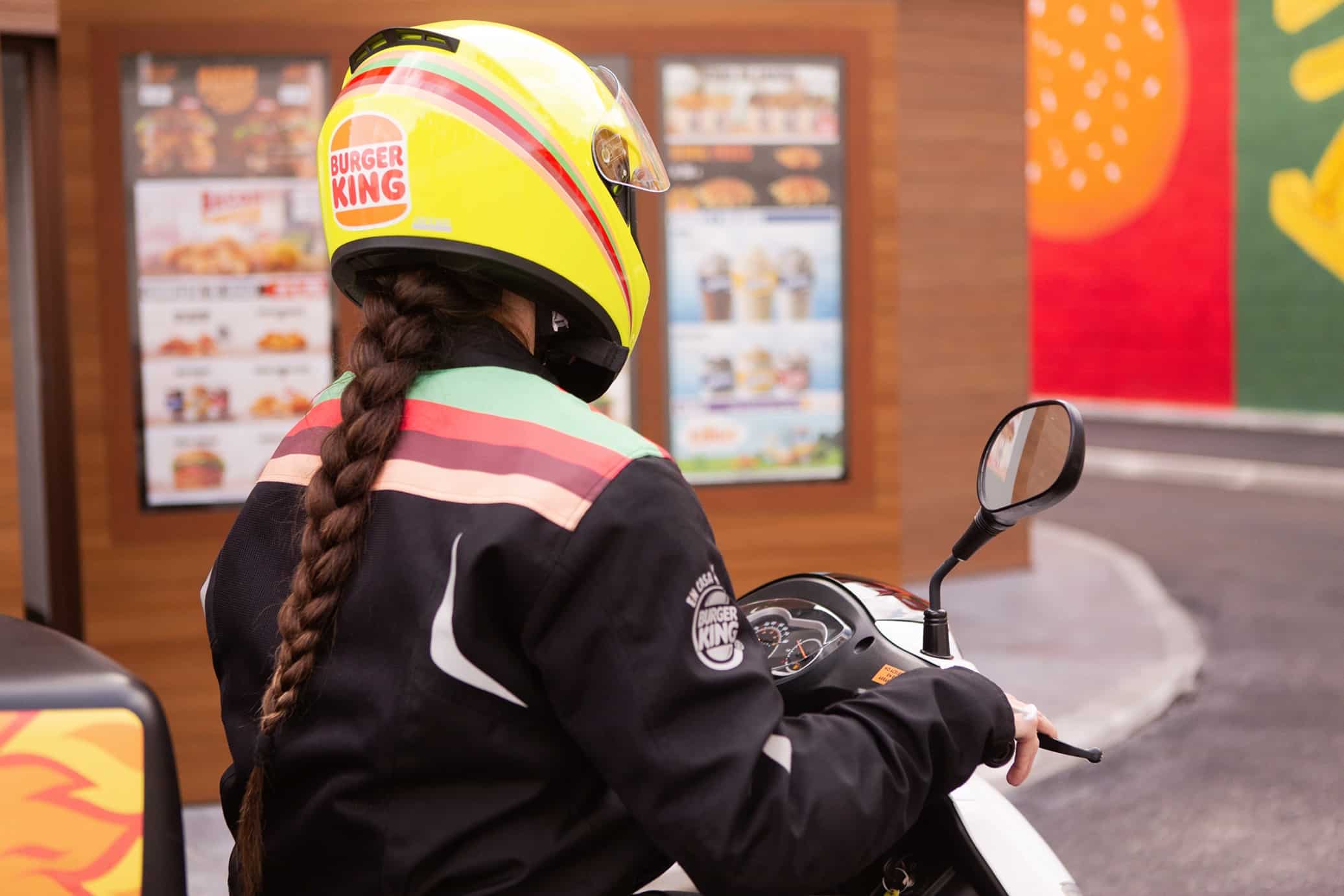 El delivery representa casi un tercio del negocio de Burger King España