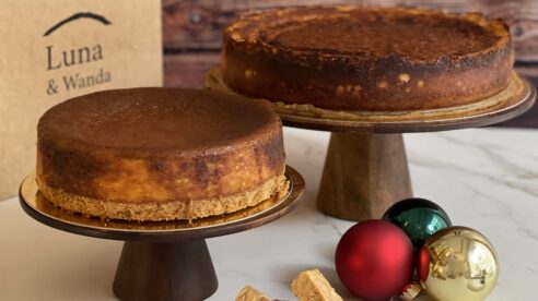 La tradición de celebrar la Navidad con ‘La Turrona’, la tarta de queso de Luna & Wanda 
