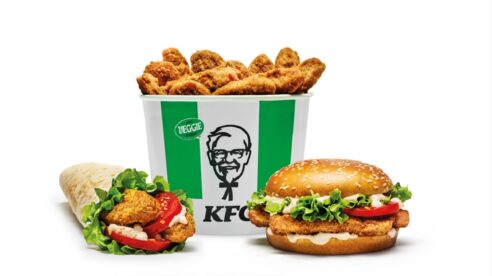 KFC lanza una gama vegetariana de sus productos más emblemáticos