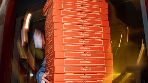 Telepizza aumenta más de un 27% el consumo en sus restaurantes