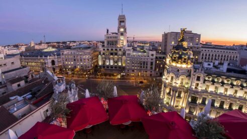 De Madrid al cielo con estas seis terrazas en hoteles de la capital