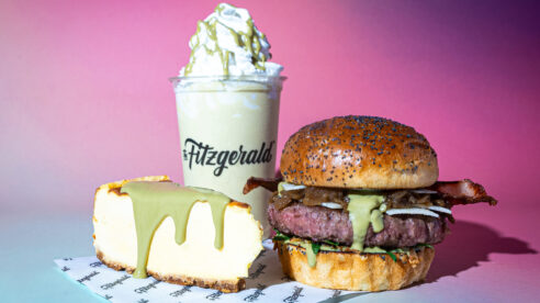 El pistacho, el protagonista del nuevo lanzamiento de The Fitzgerald Burger